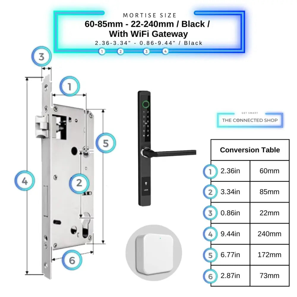 Sliding Door Smart Door Lock