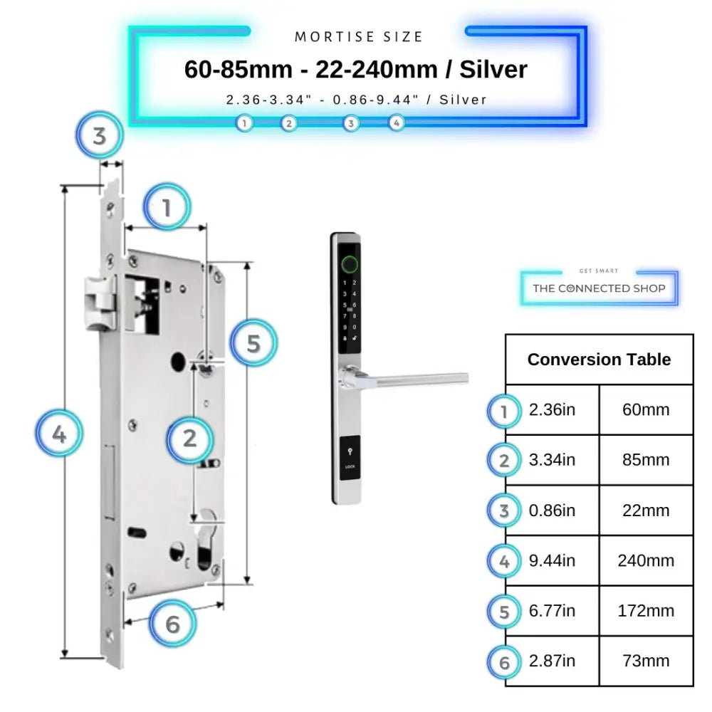 Sliding Door Smart Door Lock