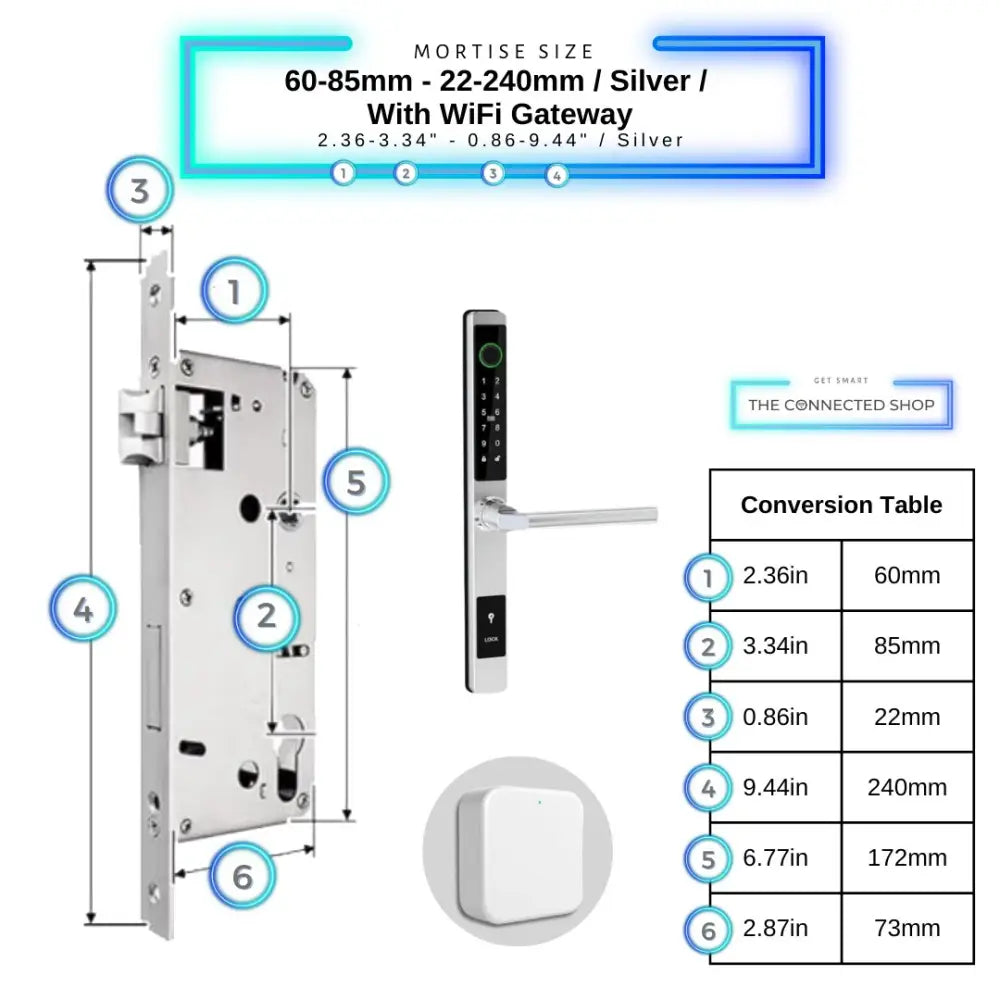 Sliding Door Smart Door Lock
