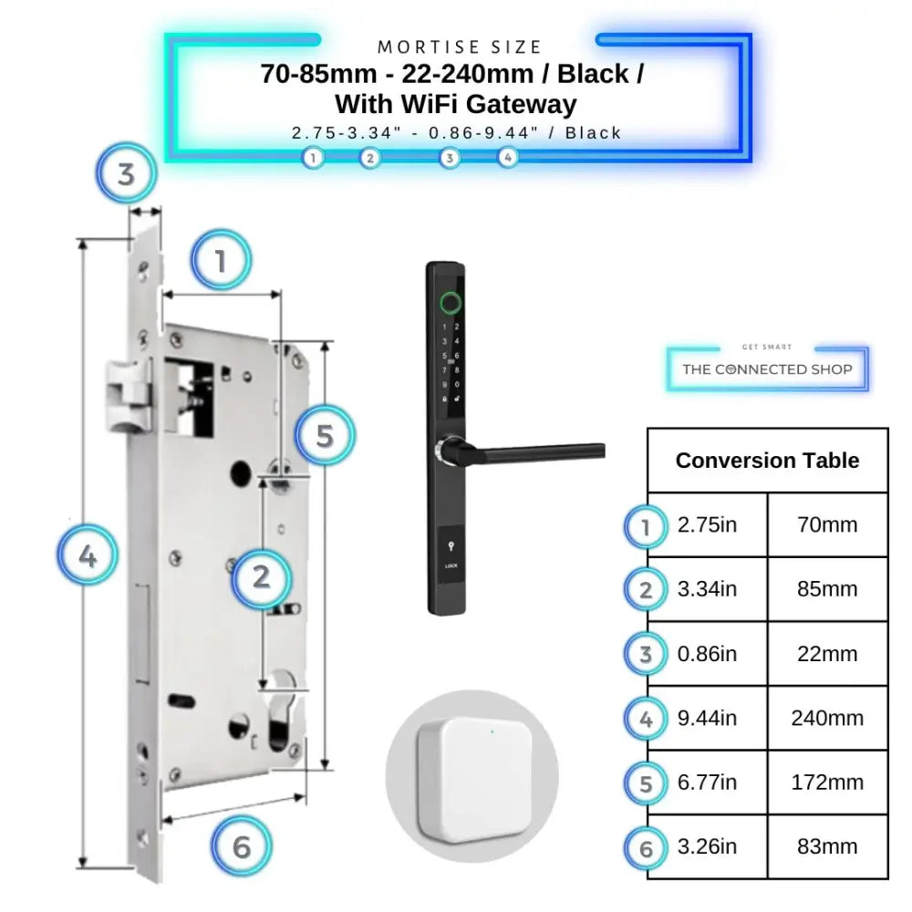 Sliding Door Smart Door Lock