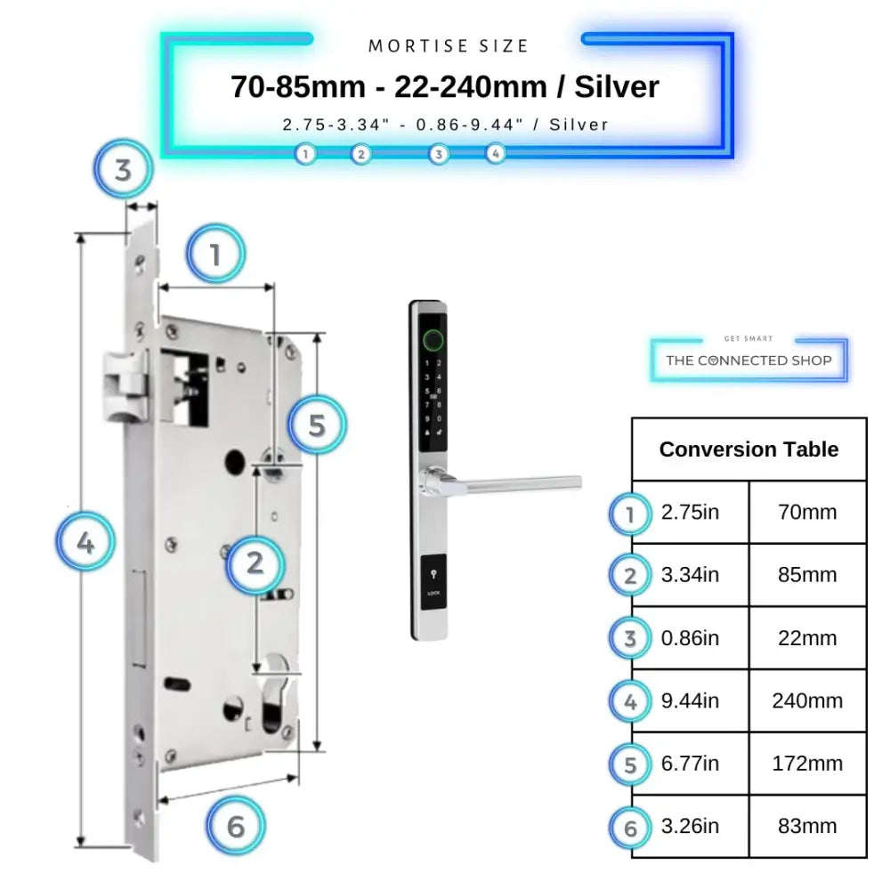 Sliding Door Smart Door Lock