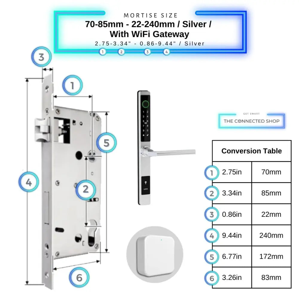 Sliding Door Smart Door Lock