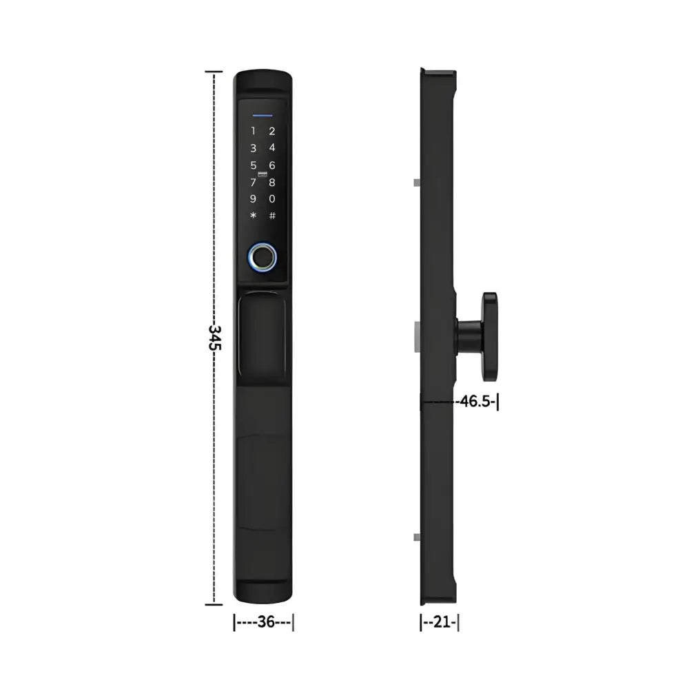 Sliding Door Smart Lock Knob