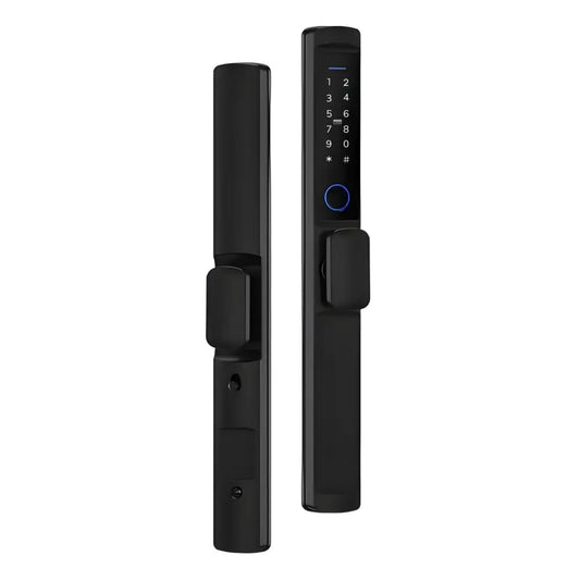 Sliding Door Smart Lock Knob - No mortise / Black - Smart Lock