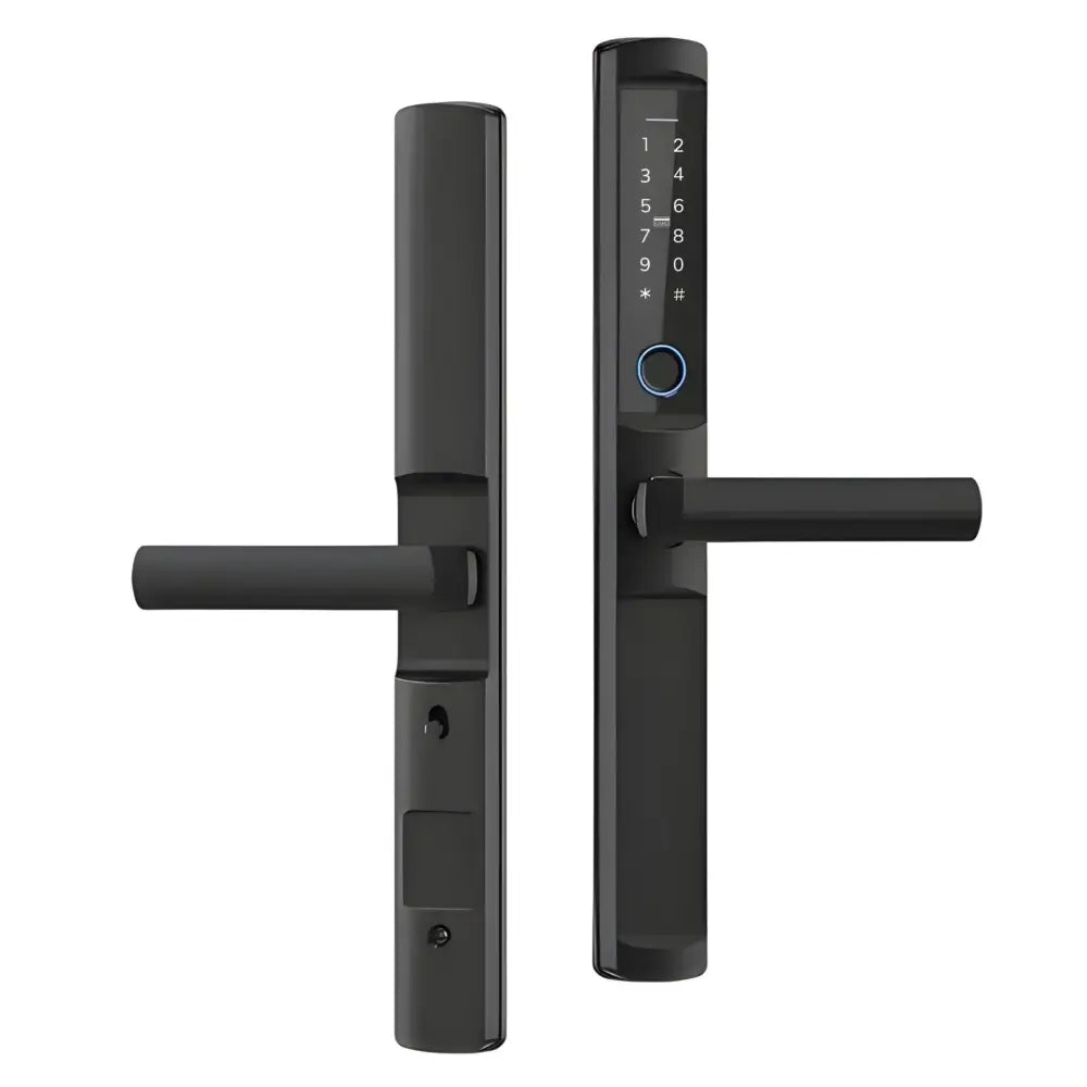 Sliding Door Smart Lock - No mortise / Black - Smart Lock