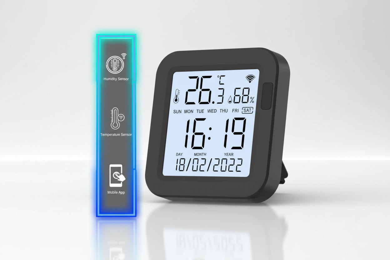 Smart Air Sensor - Smart Smart Air Quality and Temperature Monitor