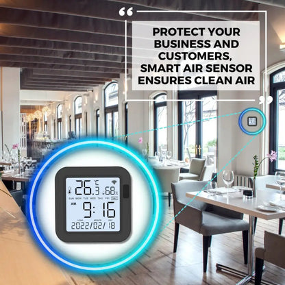 Smart Air Sensor - Smart Smart Air Quality and Temperature Monitor
