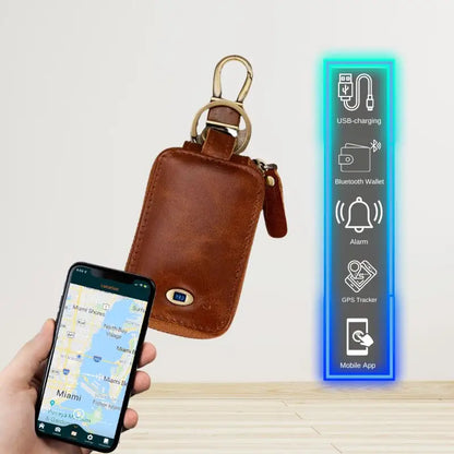 Smart Bluetooth Car Key Holder - Smart Wallet