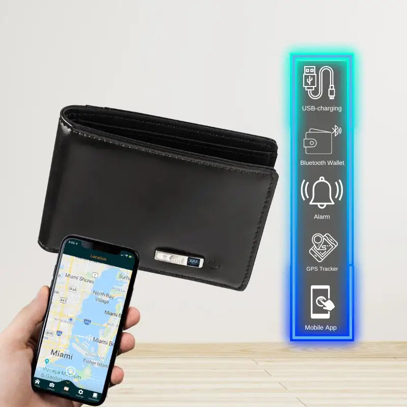 Smart Bluetooth Wallet Bifold