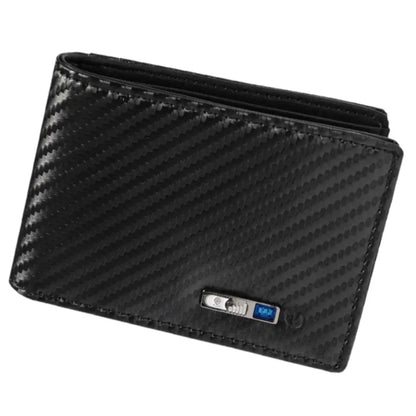 Smart Bluetooth Wallet Bifold - Black Stripes - Smart Wallet