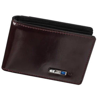 Smart Bluetooth Wallet Bifold - Red Wine - Smart Wallet