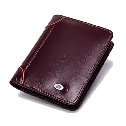Smart Card Holder Slim Bluetooth Tracker - Red Wine - Smart Cardholder
