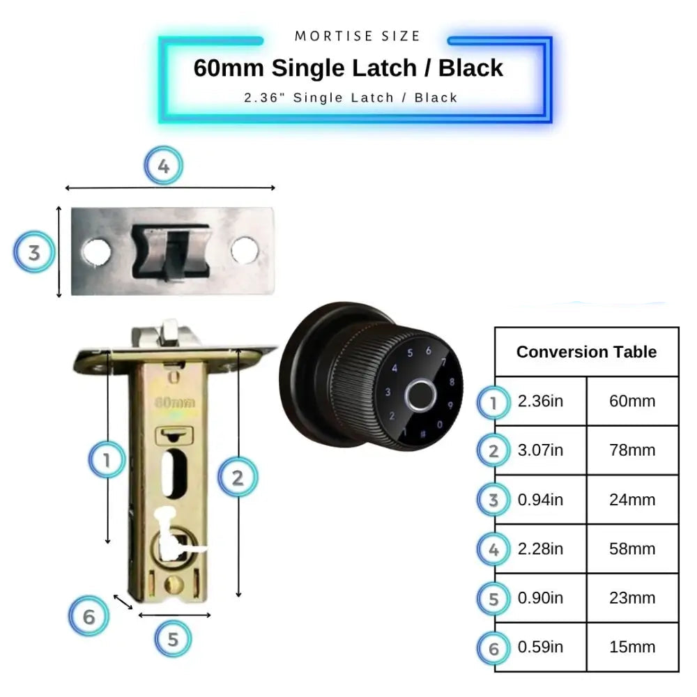 Smart Door Knob Lock - Smart Digital Door Lock