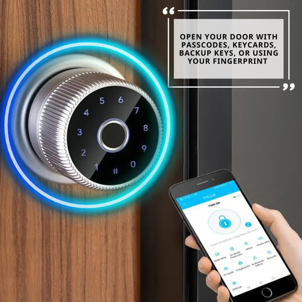 Smart Door Knob Lock - Smart Digital Door Lock