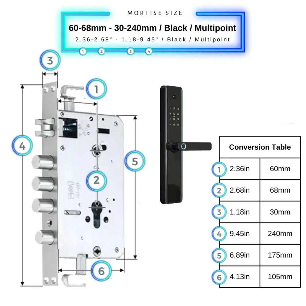 Smart Door Lock Camera - Smart Door Lock with Camera