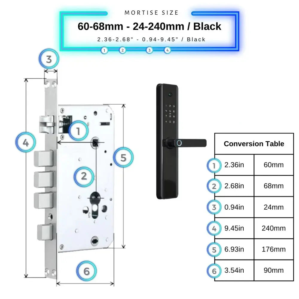 Smart Door Lock Camera - Smart Door Lock with Camera