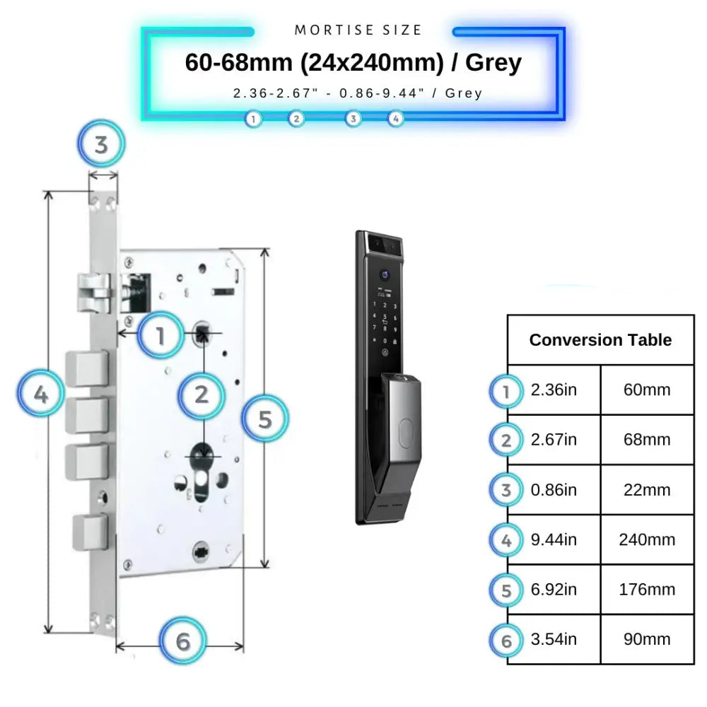 Smart Door Lock Face Recognition Plus - Smart Door Lock
