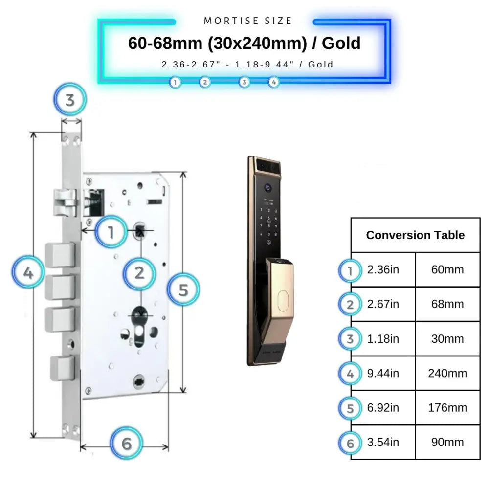Smart Door Lock Face Recognition Plus - Smart Door Lock