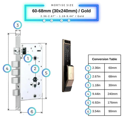 Smart Door Lock Face Recognition Plus - Smart Door Lock