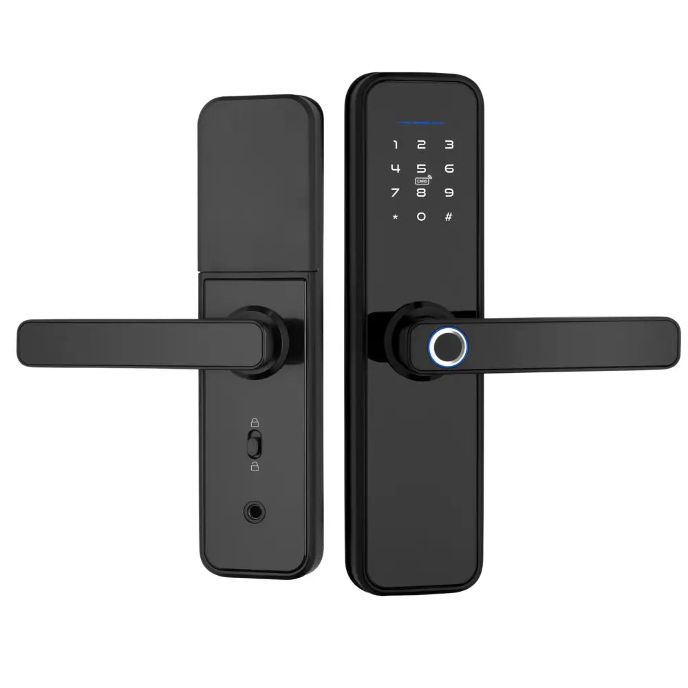 Smart Door Lock - No mortise / Black - Smart Wi-Fi Door Lock