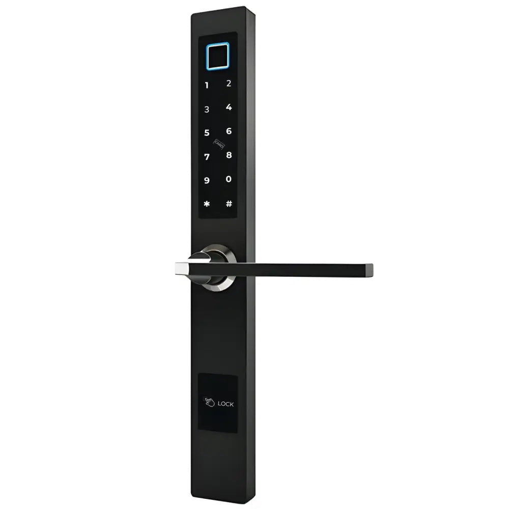 Smart Door Lock Sleek - No Mortise / Black - Smart Lock
