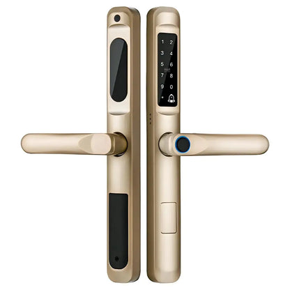 Smart Door Lock Slim - No mortise / Gold - Smart Lock