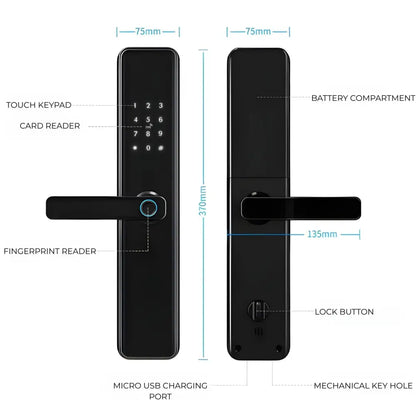 Smart Door Lock Thick - Smart Lock