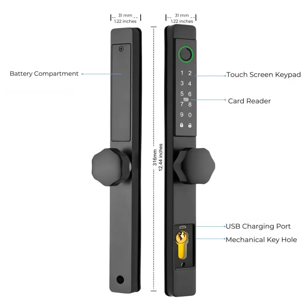 Smart Door Lock Thin - Smart Door Lock