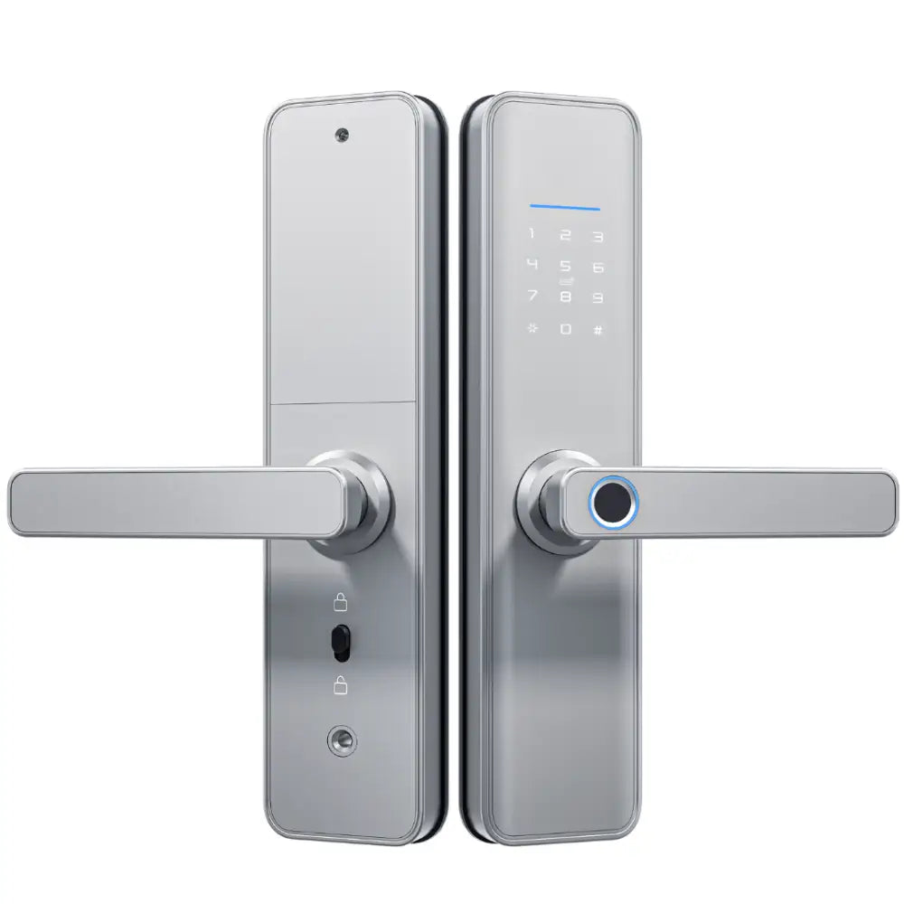 Smart Door Lock XL - Silver / No Mortise (85mm) - Smart Lock