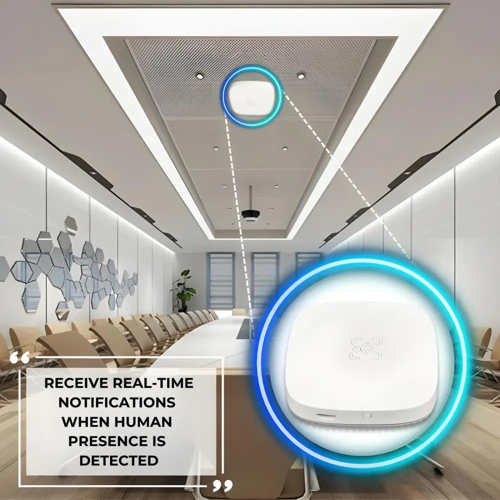 Smart Human Presence Detector - White - Human Presence Sensor