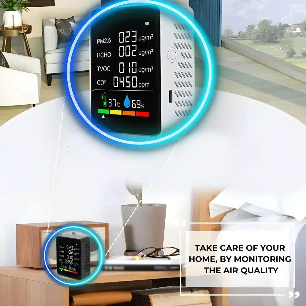 Smart Humidity Sensor - Smart Air Quality Monitor