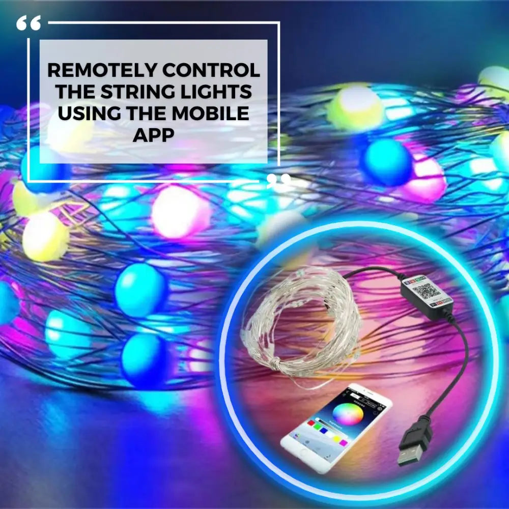 Smart LED String Lights - Smart Lights