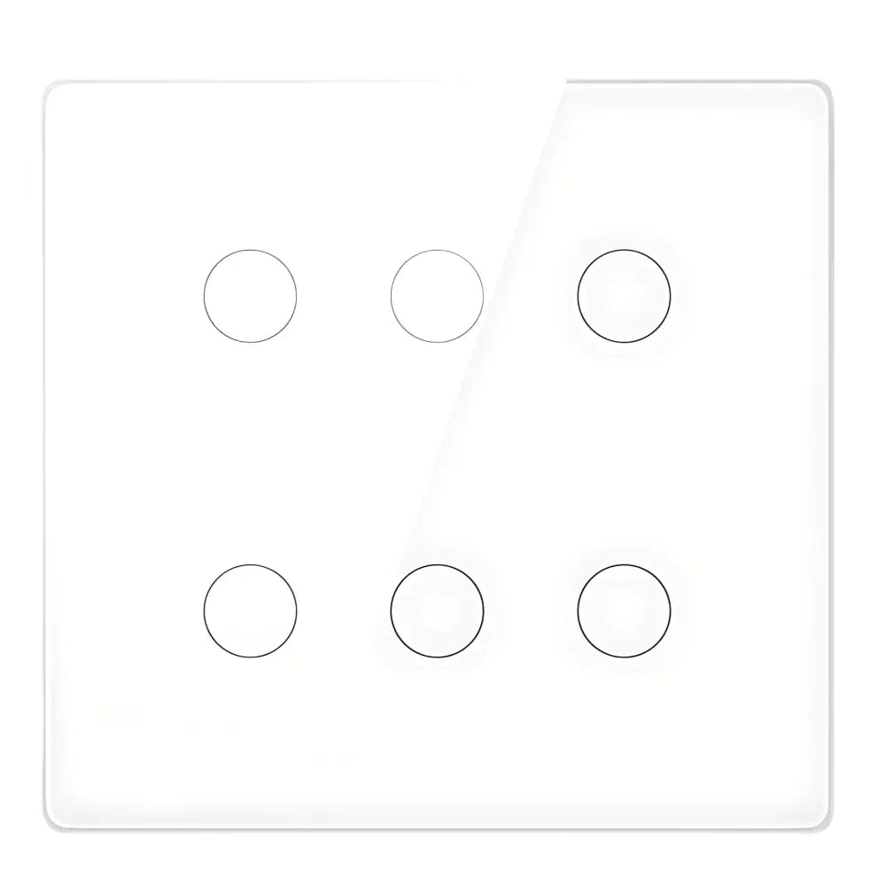 Smart Light Switch - White / 6 Switch - Smart Light Switch