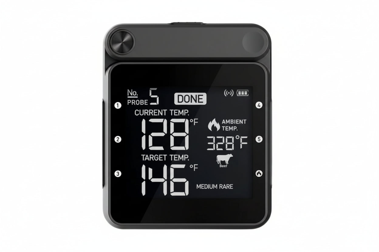 Smart Oven Thermometer - Smart Food Thermometer