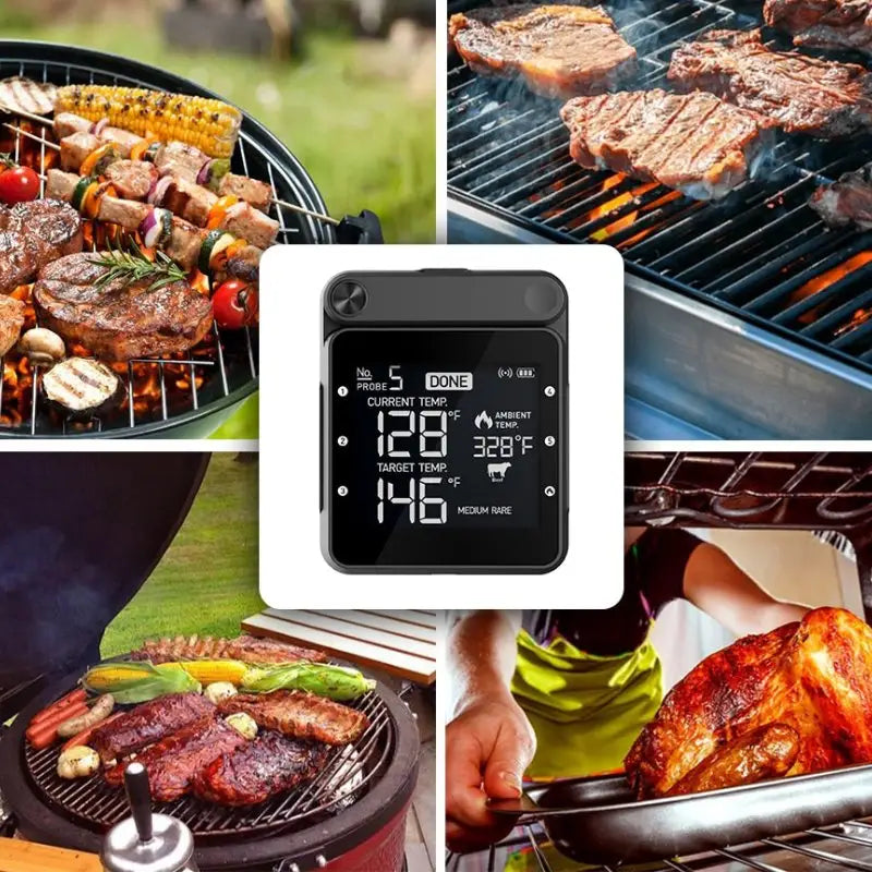 Smart Oven Thermometer - Smart Food Thermometer