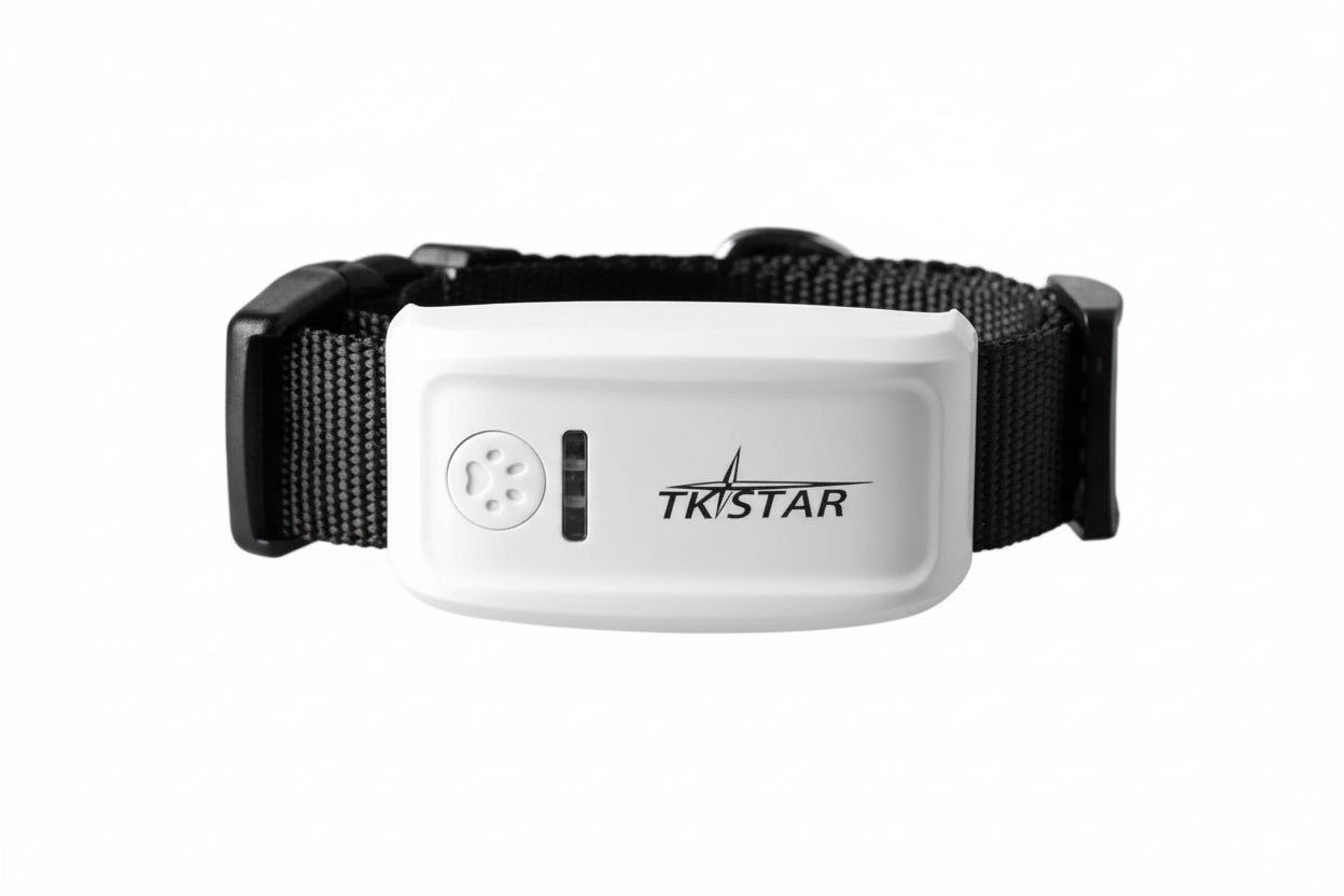 Smart Pet Collar Tracker - Black - GPS Pet Tracker