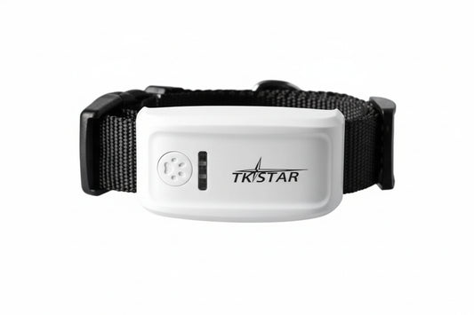 Smart Pet Collar Tracker - Black - GPS Pet Tracker