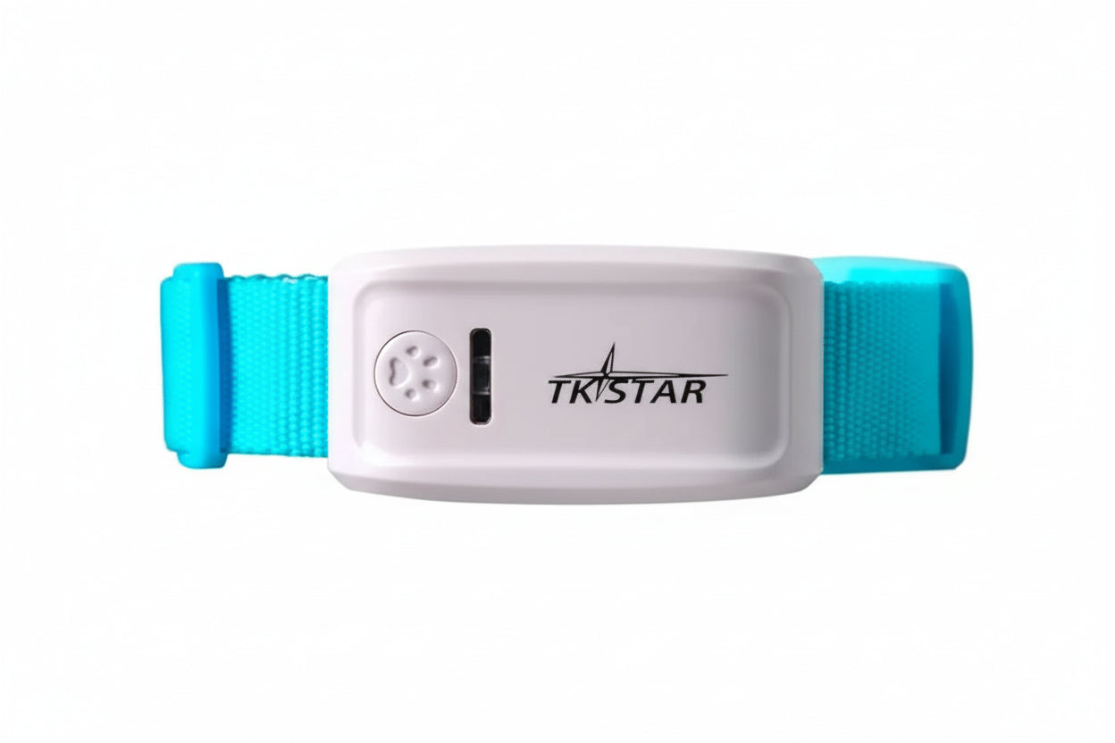 Smart Pet Collar Tracker - Blue - GPS Pet Tracker