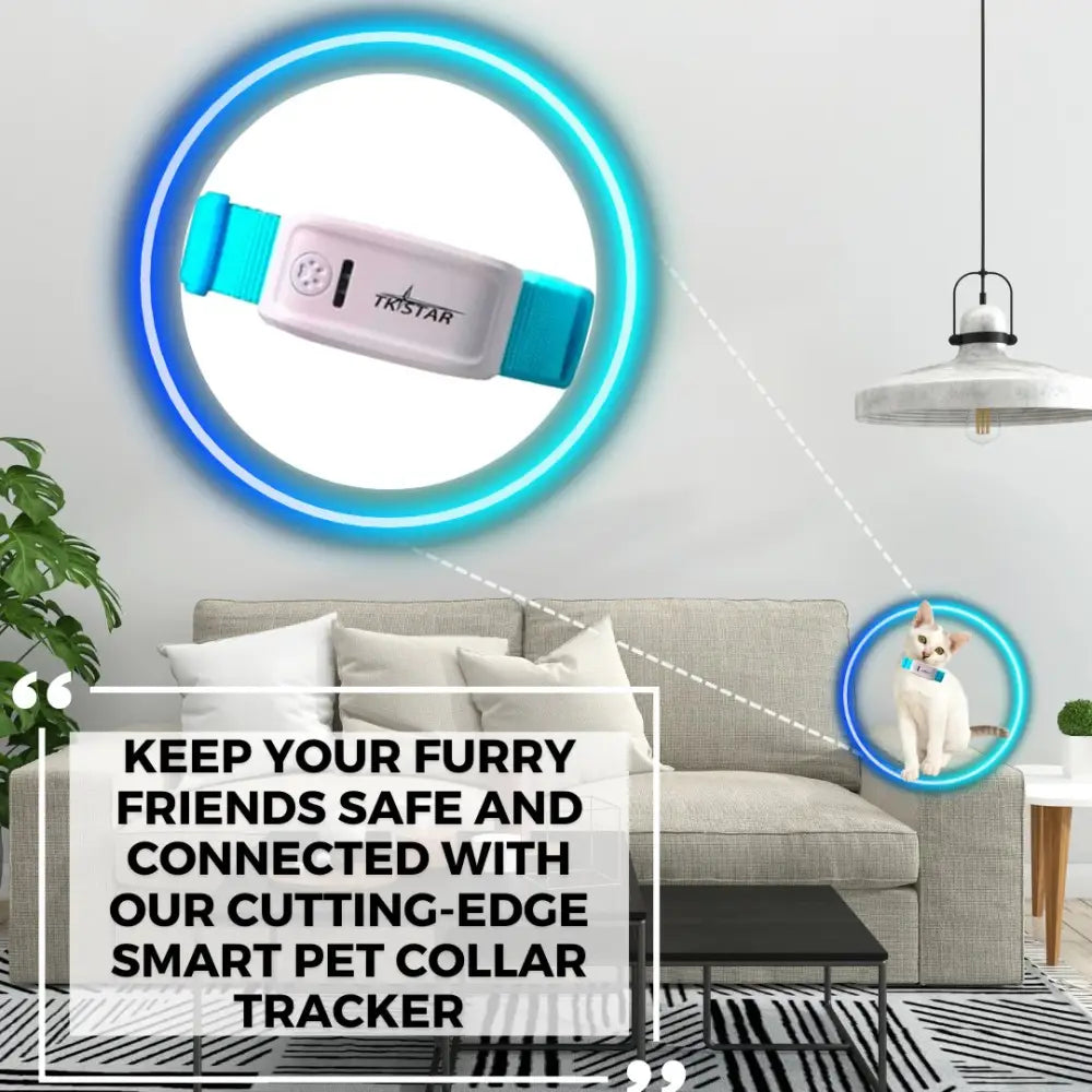 Smart Pet Collar Tracker - GPS Pet Tracker