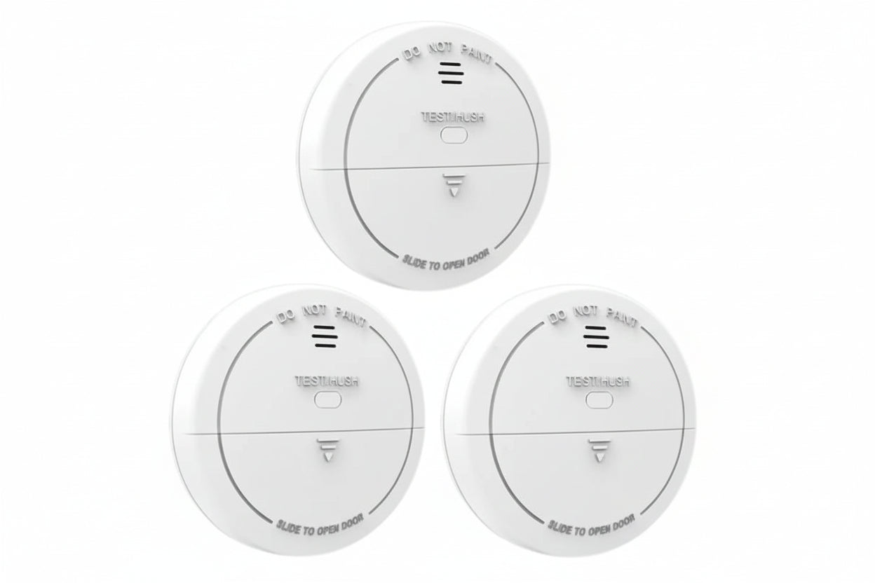 Smart Smoke Detector - 3 pieces - Smart Smoke Detector