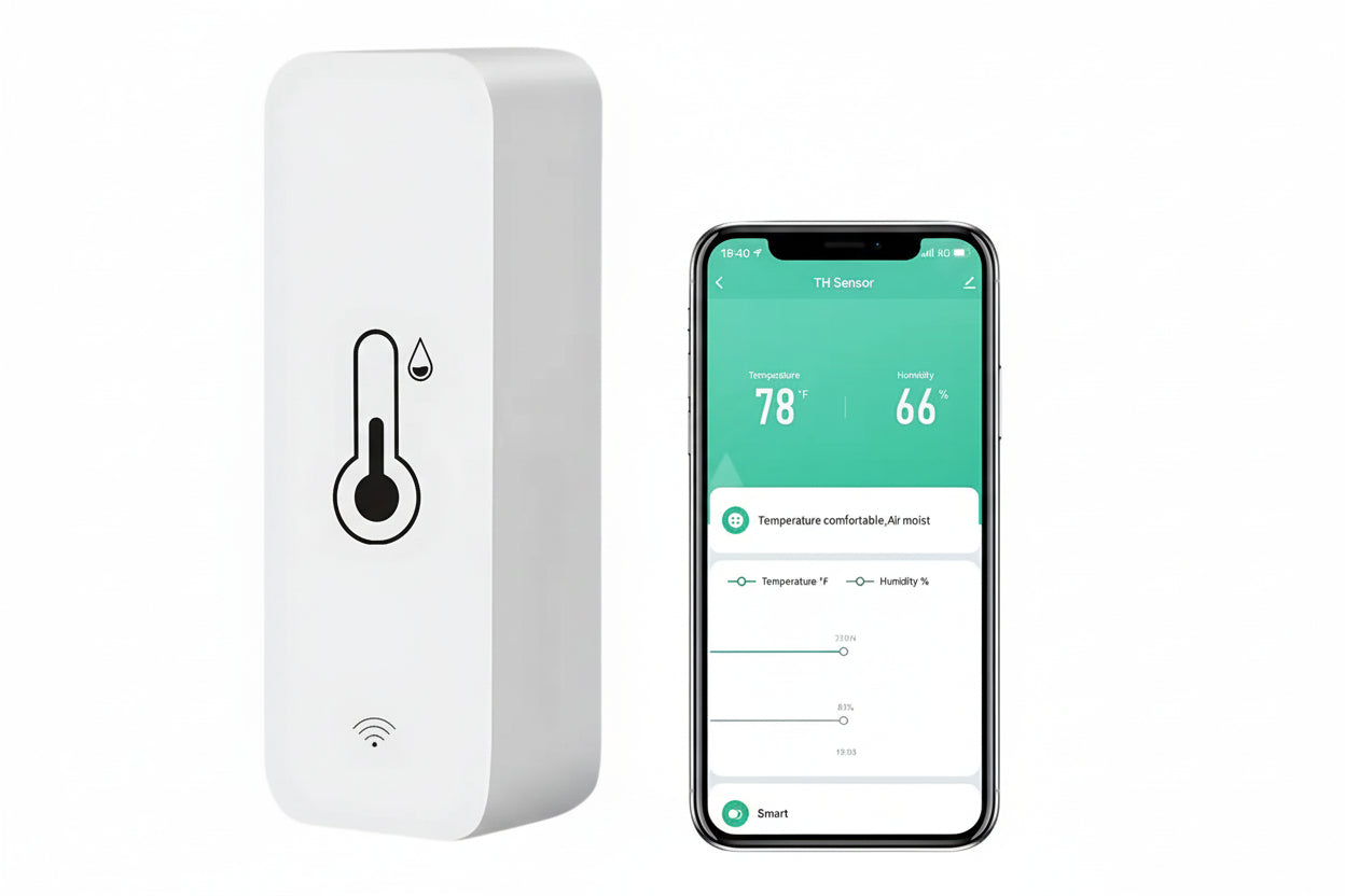Smart Temperature Monitor - Smart Air Quality Monitor