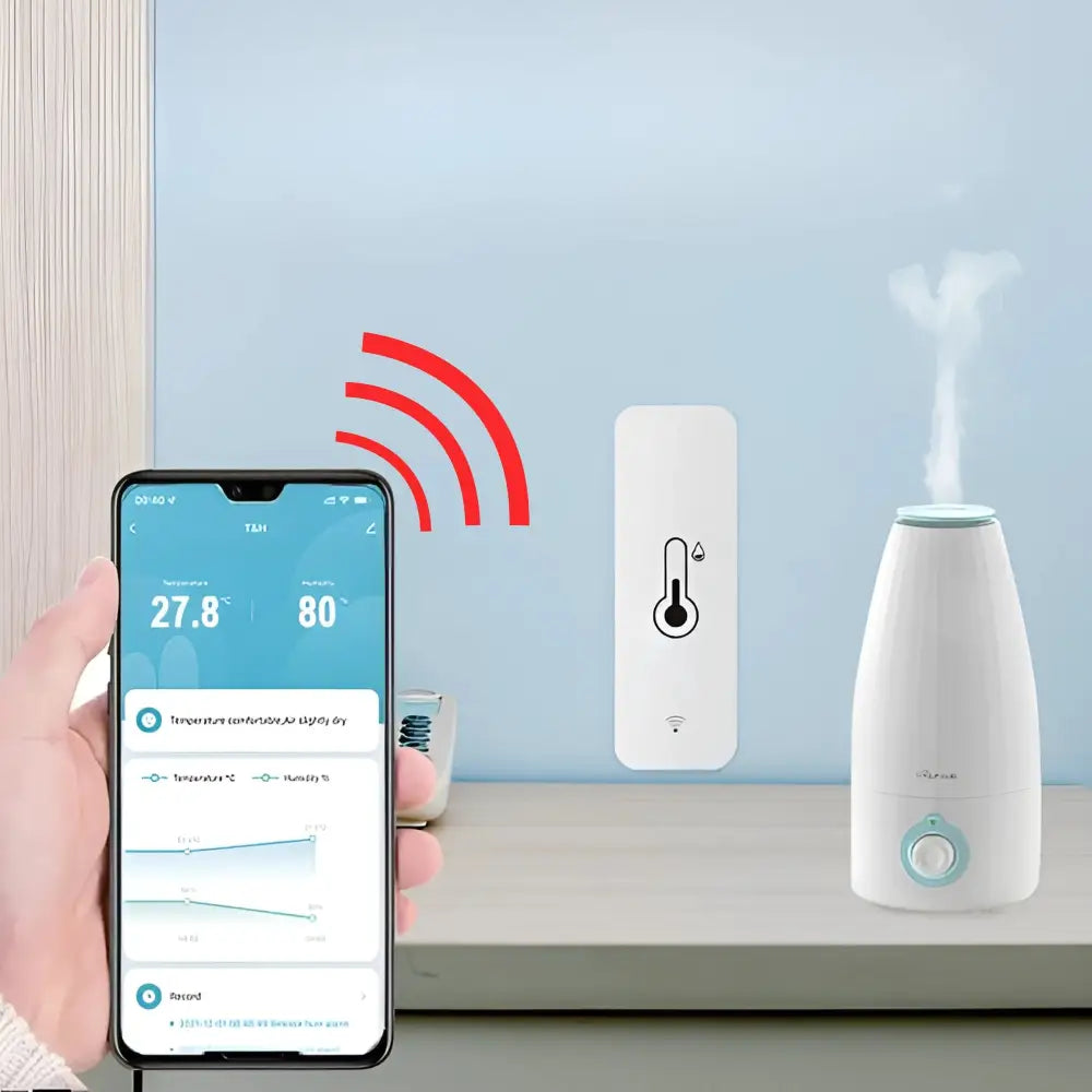 Smart Temperature Monitor - Smart Air Quality Monitor