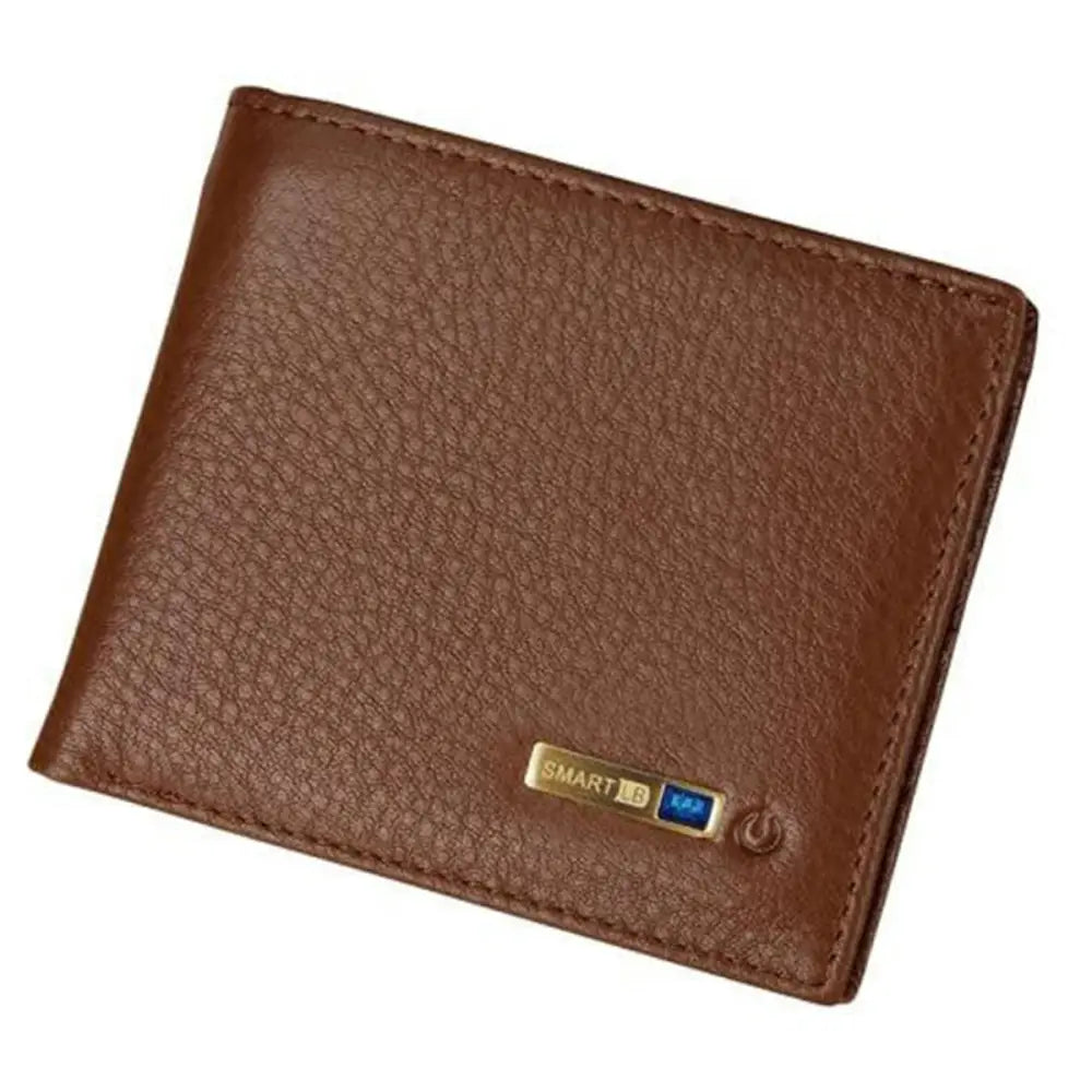 Smart Wallet Bluetooth Tracker - Brown - Smart Wallet
