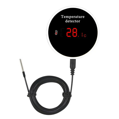 Smart Water Temperature Sensor - White - Smart Temperature Tracker