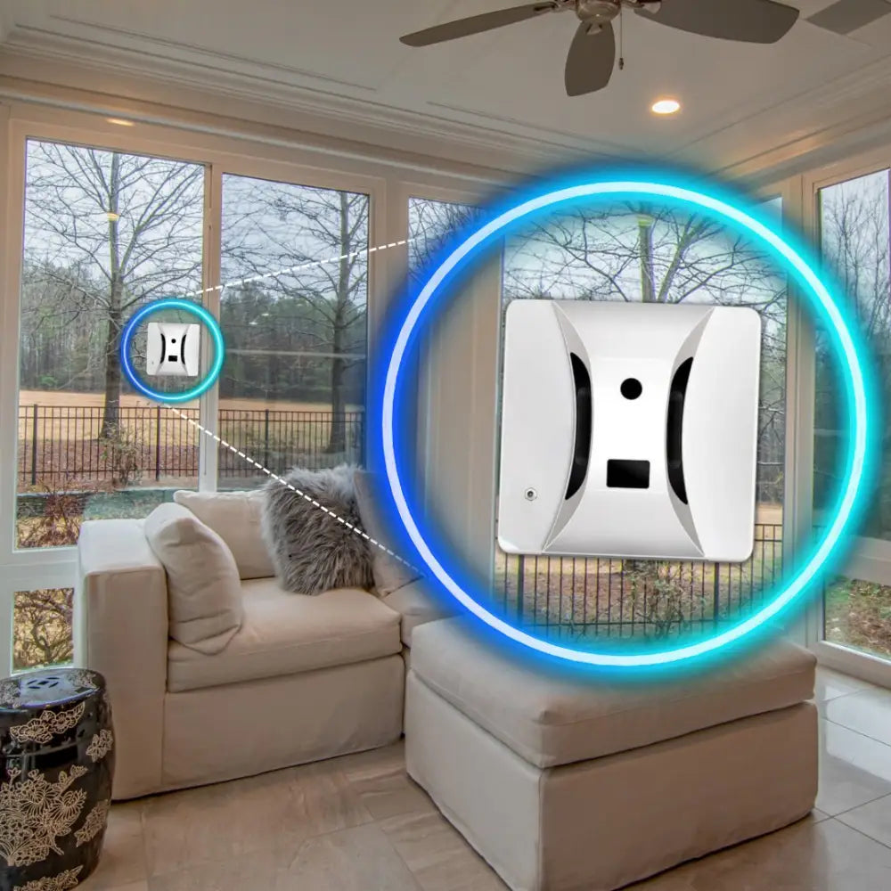 Smart Window Cleaning Robot - White - Smart Window Cleaning Robot