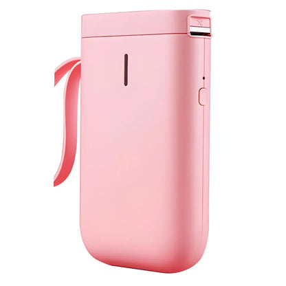 Wireless Label Printer - Pink / 1 Roll of 160 pcs (12x40mm) - Portable Label Printer
